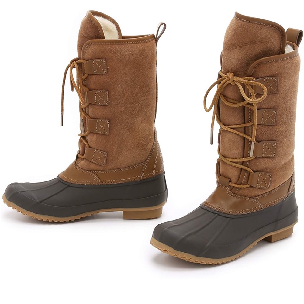 Tory Burch argyll lace up boot sz 7